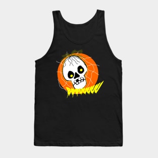 Halloween Cranium Skull Tank Top